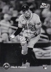 2023 Topps Black & White Base Set Mark Vientos #90 card