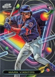 2023 Topps Cosmic Chrome Base Set Mark Vientos #120 card