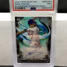 2023 Topps Inception Rookies and Emerging Stars Autographs Mark Vientos #BRES-MVI card