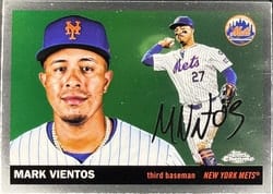 2025 Topps Chrome Platinum Base Set Mark Vientos #78 card
