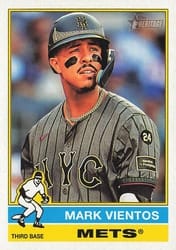 2025 Topps Heritage Base Set Mark Vientos #278 card