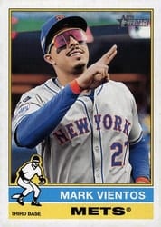 2025 Topps Heritage Base Set Mark Vientos #278 card