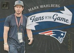 2022 Donruss Fans of the Game Mark Wahlberg #FG-MW card