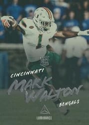 2018 Panini Luminance Base Set Mark Walton #168 card