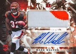 2018 Panini Origins Base Set Mark Walton #124 card