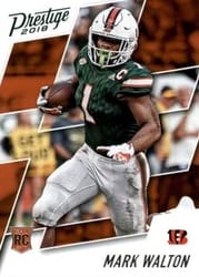 2018 Panini Prestige Base Set Mark Walton #267 card