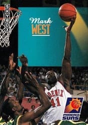 1992-93 SkyBox Base Set Mark West #197