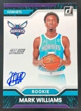 2022-23 Donruss Next Day Autographs Mark Williams #ND-MWH card