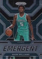 2022-23 Panini Prizm Emergent Mark Williams #24 card