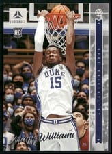 2022 Panini Chronicles Draft Picks Luminance Mark Williams #10 card
