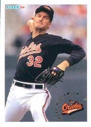 1994 Fleer Base Set Mark Williamson #24 card