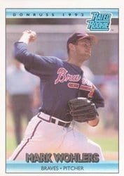 1992 Donruss Base Set Mark Wohlers #1 card