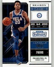 2018 Panini Contenders Markelle Fultz #45 card