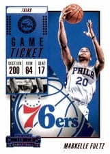 2018 Panini Contenders Markelle Fultz #45 card