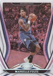 2020-21 Panini Certified Base Set Markelle Fultz #28 card
