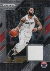 2018-19 Panini Prizm Sensational Swatches Markieff Morris #37 card