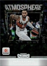 2025-26 Panini Contenders EuroLeague Atmosphere Markus Howard #4 card