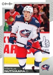 2020-21 O-Pee-Chee Base Set Markus Nutivaara #403 card