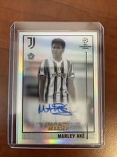 2020 Topps Merlin Chrome UEFA Champions League Autographs Marley Ake #BCA-MA card