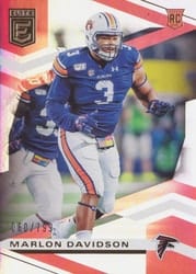 2020 Donruss Elite Base Set Marlon Davidson #200 card