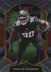 2020 Panini Select Base Set Marlon Davidson #95 card