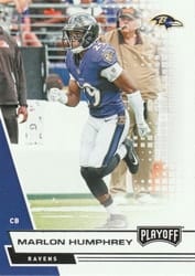 2020 Panini Playoff Base Set Marlon Humphrey #30 card
