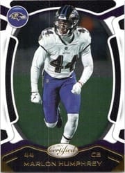 2021 Panini Certified Base Set Marlon Humphrey #15 card