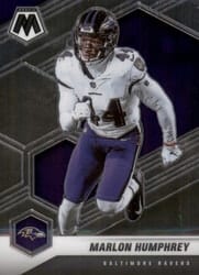 2021 Panini Mosaic Base Set Marlon Humphrey #24 card