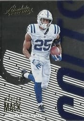 2018 Panini Absolute Base Set Marlon Mack #45 card