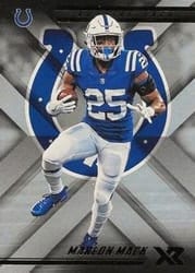 2018 Panini XR Base Set Marlon Mack #31 card