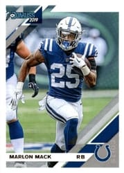 2019 Donruss Base Set Marlon Mack #118 card