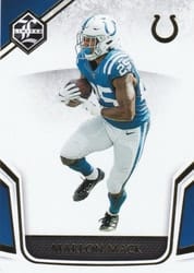 2019 Panini Limited Base Set Marlon Mack #31 card
