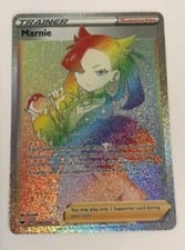 2020 Sword & Shield Marnie #208 card