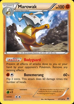 2016 Fates Collide Marowak #37 card