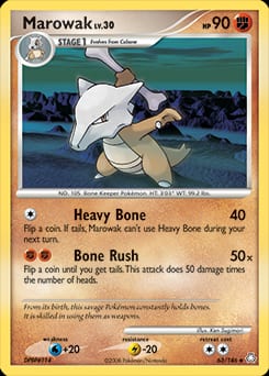 Legends Awakened Marowak #63 card