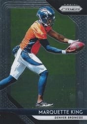 2018 Panini Prizm Base Set Marquette King #144 card
