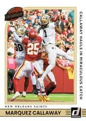 2022 Donruss Highlights Marquez Callaway #H-MC card