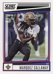 2022 Score Base Set Marquez Callaway #54 card