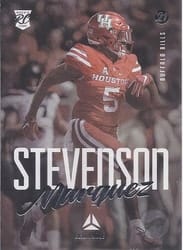 2021 Panini Luminance Base Set Marquez Stevenson #104 card