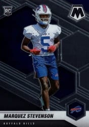 2021 Panini Mosaic Base Set Marquez Stevenson #390 card