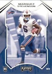 2021 Panini Playoff Base Set Marquez Stevenson #295 card