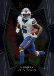 2021 Panini Select Base Set Marquez Stevenson #196 card
