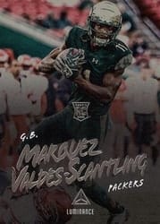 2018 Panini Luminance Base Set Marquez Valdes-Scantling #165 card
