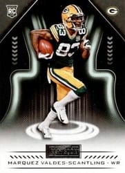 2018 Panini Playbook Base Set Marquez Valdes-Scantling #130 card