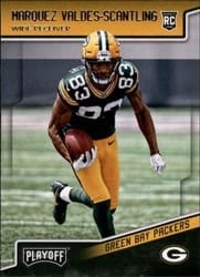 2018 Panini Playoff Base Set Marquez Valdes-Scantling #240 card
