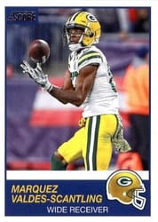 2019 Score Base Set Marquez Valdes-Scantling #227 card