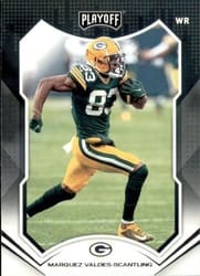 2021 Panini Playoff Base Set Marquez Valdes-Scantling #142 card