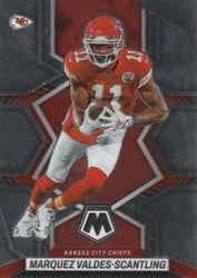 2022 Panini Mosaic Base Set Marquez Valdes-Scantling #210 card