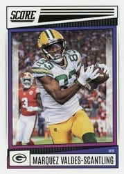 2022 Score Base Set Marquez Valdes-Scantling #94 card