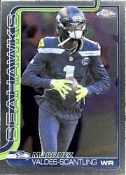 2025 Topps Chrome Base Set Marquez Valdes-Scantling #272 card